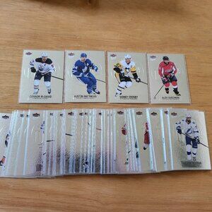2021-22 Upper Deck Fleer Ultra Hockey Medallions Complete Set 1-50 McDavid Ovie